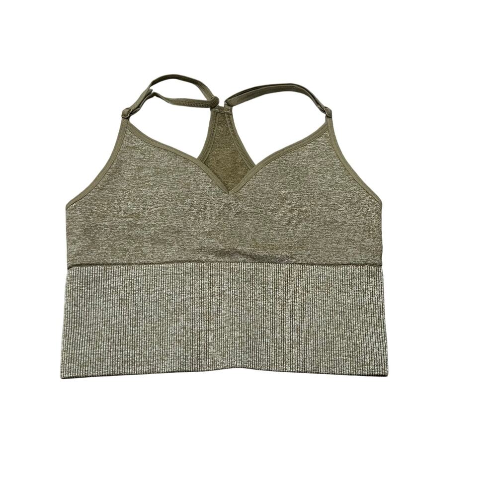 Pink Victoria Secret Sports Bra Olive Green Size XS